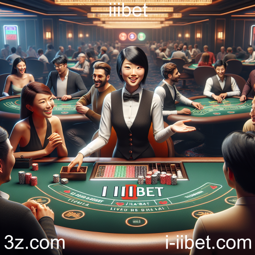 Descubra a Experiência do Cassino ao Vivo no iiibet